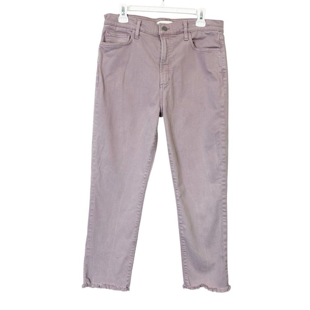 Joes Luna High Rise Crop Jeans Womens Size 32 Lilac Purple